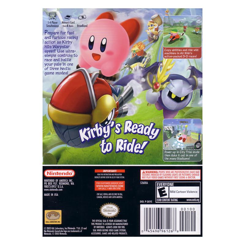 北米版GC]Kirby: Air Ride(中古) - huck-fin 洋ゲーレトロが充実