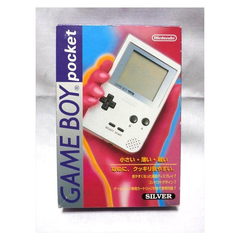 人気が高い Nintendo ゲームボーイポケット 銀 シルバー カセット付き